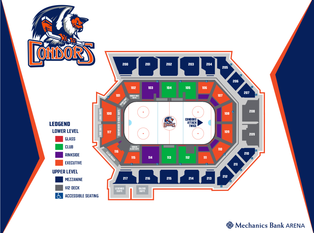 Mechanics Bank Arena - Bakersfield Seating Chart at Kenneth Shoemaker blog